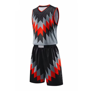 Impression entièrement personnalisée, dernière collection d'uniformes de basket-ball, prix raisonnables, uniformes de basket-ball de longueur standard - Product Image 2