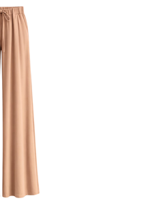Custom Khaki Wide Leg Pants Women Casual High Waist <b>Drawstring</b> <b>Trousers</b> Loose Fit Straight Pants Comfortable Lounge Wear Fashion - Product Image 2
