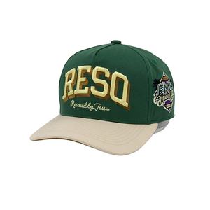 Personalizable 5-Panel Plain 3D bordado logo gorras de béisbol de los hombres Formal de terciopelo y franela deportivo Dobby estilo sombrero - Product Image 2