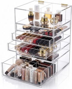 Organizador de Cosméticos Acrílico Moderno, Elegante, con Cajones, para Almacenar Todo Tu Maquillaje, Precio de Fábrica - Product Image 4