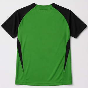 เสื้อยืดเทนนิสผู้ชายสั่งทำพิเศษ พิมพ์ลายซิลค์สกรีน สีพื้น ย้อมสีแบบเป็นมิตรต่อสิ่งแวดล้อม แขนเสื้อแบบแร็กแลน แขนสั้น เสื้อกีฬา ชุดทีม - Product Image 5