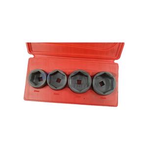 Juego de Llaves de Filtro de Aceite de Perfil Bajo de 4 Piezas y 3/8\" de TAIWAN CALIBRE, Material CR-V de Alta Calidad, Súper Duradero, 1 Año de Garantía - Product Image 1