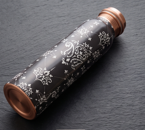 Botella de Cobre de Diseño Premium con Patrón Oriental, Impresión Personalizada Única, Ideal para Regalos Personalizados, Viajes, Hogar, Gimnasio, Senderismo - Product Image 6