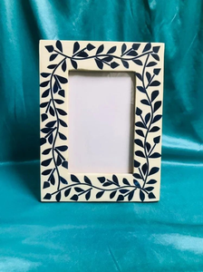 FAIZACRAFT Resin Photo <b>Frame</b> for Family Pictures and <b>Wall</b> Decoration Polished Printing andcrafted photo <b>frame</b> made with blue mos - Product Image 5