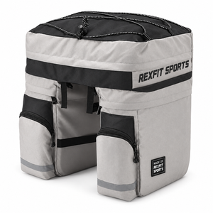 Sac à outils compact pour vélo, pour kit de réparation de vélo, étui de rangement personnalisé avec fermeture éclair, séparateurs intérieurs et sangle de transport pour les trajets quotidiens - Product Image 2