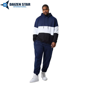 DAIZEN STAR INTERNATIONAL Unisex 100% Polyester Eco-Friendly Tracksuit Hooded Collar Drawstring Closure Full-Length Streetwear - Product Image 2