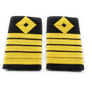 Épaulette de grade de pilote brodée en 3D, personnalisée, durable, de haute qualité, à coudre sur tissu textile ou toile, faite à la main - Product Image 5