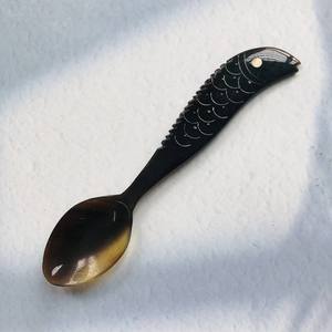 Las cucharas de cuerno de búfalo natural más vendidas del año 2026, comúnmente utilizadas para comer caviar, servir ensaladas y degustar platos finos. - Product Image 1