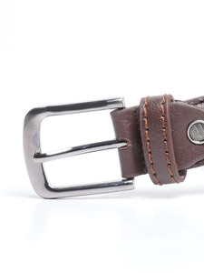 Ceintures en cuir véritable de luxe pour hommes, de haute qualité, personnalisées, pour tenues habillées, avec boucle en alliage, styles de mode OEM 2026, vente en gros - Product Image 3