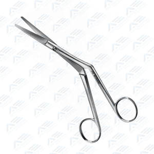 Ciseaux nasaux ORL en acier inoxydable de qualité supérieure, instruments chirurgicaux, procédures médicales manuelles, instrument médical - Product Image 3