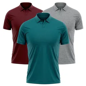 Amazon Offre Spéciale Polo T-shirt pour hommes, Logo personnalisé, Design imprimé Polo T-shirt unisexe manches courtes T-shirt décontracté
