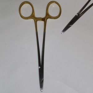 Precio al por mayor DANTRIC IMPLANTS VB-76 Pinza portaagujas curva de cinco cabezas para set de instrumentos de sondas uretrales - Product Image 5