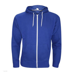 Nouveaux sweats à capuche et pulls amples en coton pour hommes et femmes, unisexe, vierges, surdimensionnés, avec broderie de logo personnalisée, grandes tailles, à fermeture éclair - Product Image 5