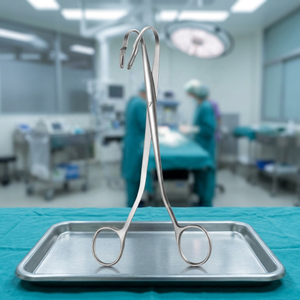 Pinces à calculs rénaux Randall entièrement courbées, instrument chirurgical pour chirurgie générale, certifié CE, outil manuel - Product Image 3