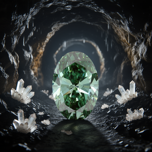 Pierre précieuse certifiée IGI, diamant ovale VS2 de 5,01 carats, cultivé en laboratoire, frais de la mine - Product Image 3