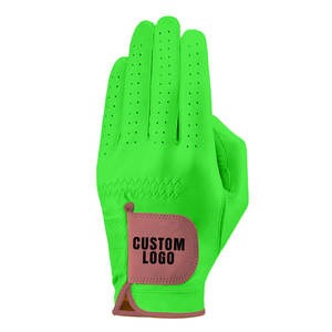 Quality Unisex Right-Handed Golf Glove Genuine Leather Breathable Sport Hand Glove Adjustable Wrist <b>Strap</b> Pull-On Closure for - Product Image 6