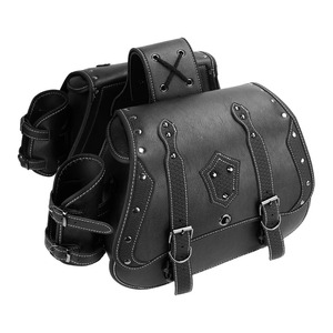Alforjas Universales Erni Sports de PU de 25L con Portavasos para Harley Sportster Softail, Equipaje Lateral de Viaje - Product Image 4