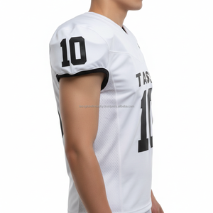 Uniforme de football américain pour femmes, imprimé, manches courtes, sur mesure, OEM, vente en gros - Product Image 3
