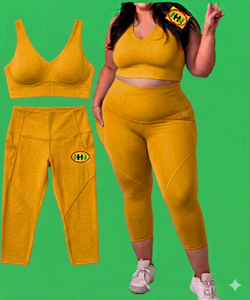 Sets Fashion Women Gym Wear Gym Fitness Sets Custom logo Workout Tracksuit Active Wear Women Gym Fitness Set - Product Image 4