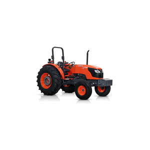Orange Wheel <b>Tractor</b> With Canopy And Large Tires For Agricultural Use - Product Image 2