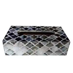 กล่องใส่กระดาษเช็ดปากไม้แบบสั่งทำ ทนทาน ตกแต่งโต๊ะอาหาร สำหรับโรงแรม งานแต่งงาน และร้านอาหาร - Product Image 4