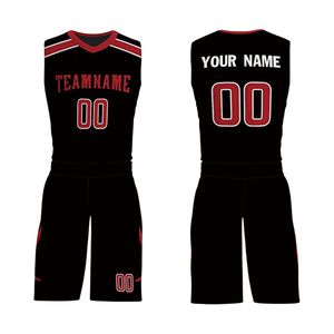 Ensemble uniforme de basket-ball avec maillot sans manches et short assorti, tissu respirant, pour entraînement d'équipe, compétition sportive - Product Image 5