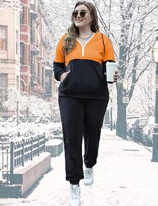 Tracksuits Sexy Women Casual Suit Zipper Pullover With Pant Jogging Set Sport Wear Tracksuits Women Sport Suit - Product Image 3