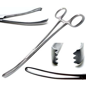 ชุดเครื่องมือผ่าตัดมดลูก Teale Vulsellum 3 ชิ้น ขนาด 9 นิ้ว ฟัน 4x3 ยี่ห้อ Dentavex - Product Image 5