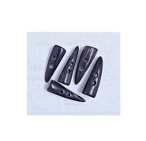 Premium Handmade Buffalo Horn <b>Toggle</b> Buttons Genuine Black Vintage Eco-Friendly Durable Clothing Organizer Coat Buttons Best - Product Image 3