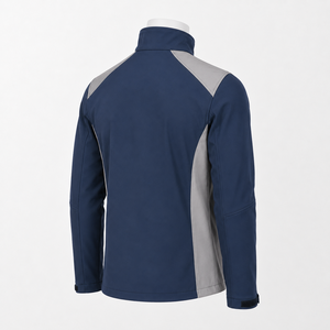 <b>Mens</b> Softshell <b>Jacket</b> Featuring <b>Lightweight</b> Material Wind Resistant Construction And Comfortable Fit For Outdoor Work Travel - Product Image 5