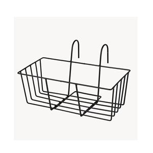 Support de fleurs suspendu pour balcon, en métal, pour balustrade, pour usage intérieur et extérieur, idéal pour la décoration - Product Image 1