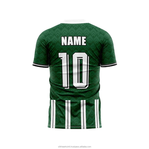 Maillot de football respirant de haute qualité 2025, service OEM, logo personnalisé imprimé, maillot de football à bas prix - Product Image 2
