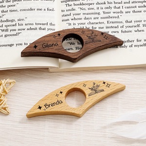 Soporte de Anillo para el Dedo para Leer Libros, Sujetador de Dedos de Madera - Product Image 6