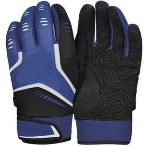 Full Finger Leather Baseball Gloves Pitcher Non-Slip Black <b>White</b> Breathable Right-Handed Hook and Loop Closure Adult All Seasons - Product Image 4