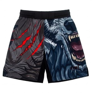 Shorts de Baño para Hombre, Sólidos, Transpirables, de Secado Rápido, Cintura Elástica, Casuales, de Lona, Poliéster/Algodón - Product Image 1