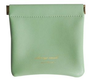 Leather Coin Bag Leather <b>Mini</b> Coin <b>Pouch</b> Custom Logo Print Coin Bags Leather Coin Cases For Gift Promotional Jewelry Shops - Product Image 5