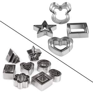 Los Más Vendidos: Juego de Cortadores de Galletas de Acero Inoxidable Personalizables con Diseños de Fantasía, Moldes para Galletas y Herramientas para Pasteles - Product Image 6