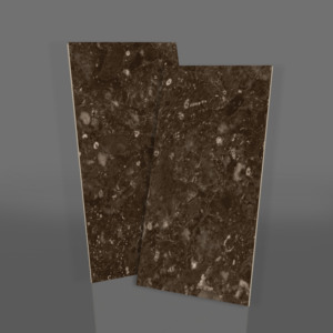 Carreaux muraux contemporains en porcelaine mate avec texture imitation pierre noir-vert sarcelle pour usage local. - Product Image 1