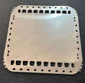 Électrode en nickel plaqué, bloc unique, surface inférieure à 1000 cm², modèle M024, marque Sembros, pour application d'électrolyse, haute résistance - Product Image 3