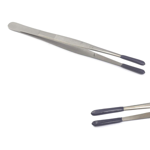 Gray Rocks High Quality Bead Ball Holding Tweezers Surgical Stainless Steel Permanent <b>Body</b> Makeup Tweezers Grabber Jewelry Tools - Product Image 3