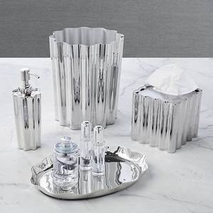 Modern Metal <b>Bathroom</b> <b>Accessory</b> <b>Set</b> Five Piece Rectangle Easy To Clean For <b>Bathroom</b> - Product Image 5