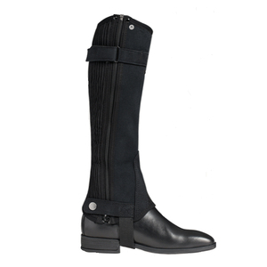 Custom Design High Quality Material Leather Amara Suede Outdoor Sports Racing <b>Half</b> <b>Chaps</b> for Equestrian Riding - Product Image 5