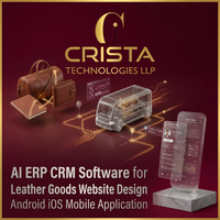 AI ERP CRM Software for Leather Goods Website Design Android iOS Mobile Application WordPress Shopify Plugin AI eCommerce Online