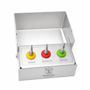 Juego de 3 Expansores de Hueso Cónicos Dentales — Pequeño, Mediano, Grande - Product Image 1
