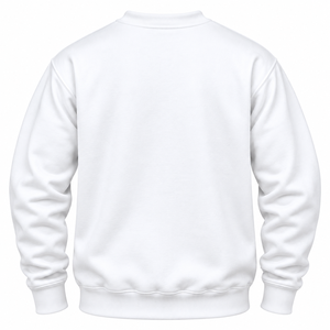 Phi Beta Sigma <b>Men</b> <b>White</b> Crew Neck <b>Sweatshirt</b> with Blue Greek Letter Graphic Long Sleeve Fleece Pullover Casual Fraternity - Product Image 4