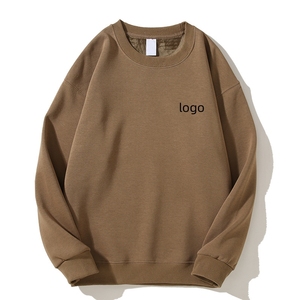 Sweat-shirt unisexe à col rond surdimensionné pour homme et femme, sweats à capuche personnalisés avec motif imprimé, 100% coton pour l'automne - Product Image 4