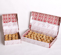Emballage en boîte en papier écologique pour articles de boulangerie et sushis pour la restauration : crêpes, gâteaux, beignets, truffes au chocolat, brownies, biscuits