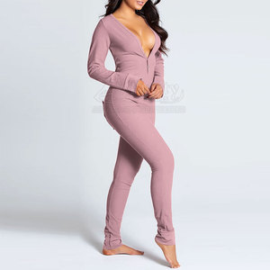 Combinaison à revers élégante, combinaison à revers à coutures fines, combinaison à revers confortable, nouveau style de combinaison à revers pour femmes - Product Image 3