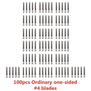 100 Piezas de Cuchillas Metálicas Antideslizantes para Grabado Manual, Cuchillos para Manualidades, Reparación de PCB de Teléfonos Móviles, Accesorios de Herramientas Manuales - Product Image 2