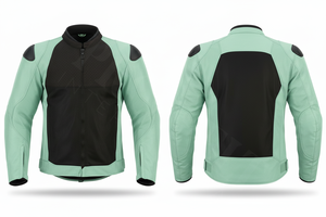 Custom Clothing Manufacturer Hybrid Textile Racing Motorbike Jacket Dual Material Ce Armor Corduroy Polyester Custom Moto Jacket - Product Image 3